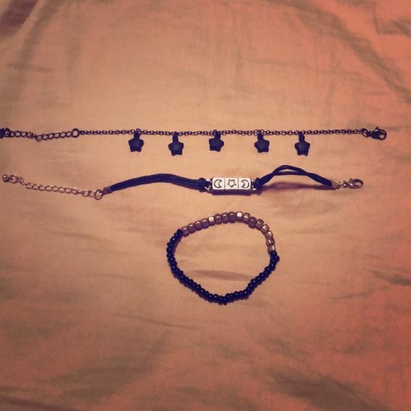 Hot Topic Jewelry Set Of 3 Bracelets Poshmark